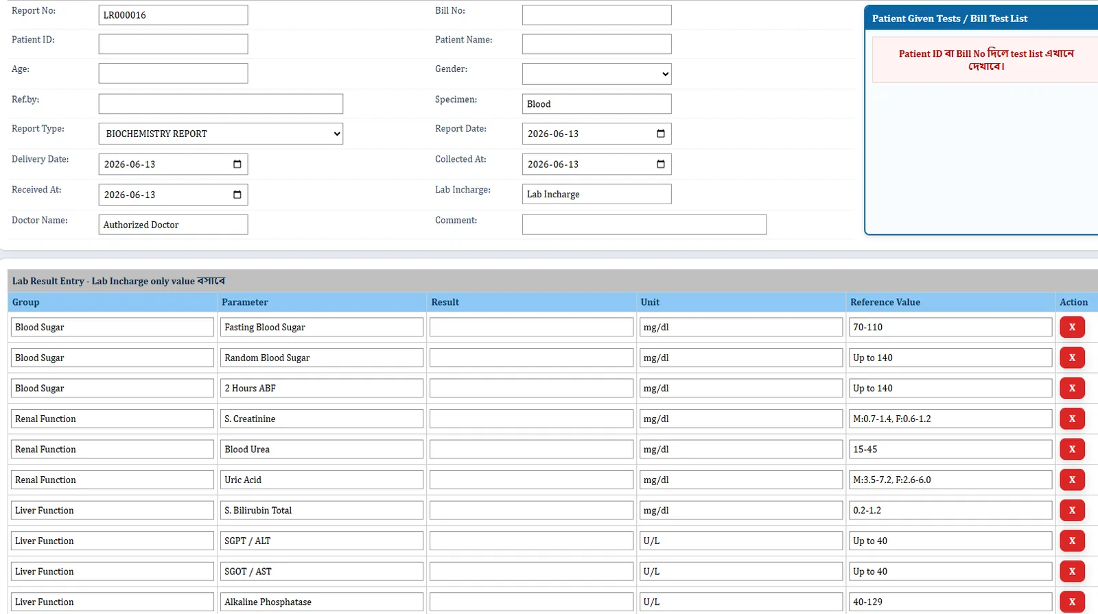 Pharmacy Dashboard - Hospital Software BD screenshot